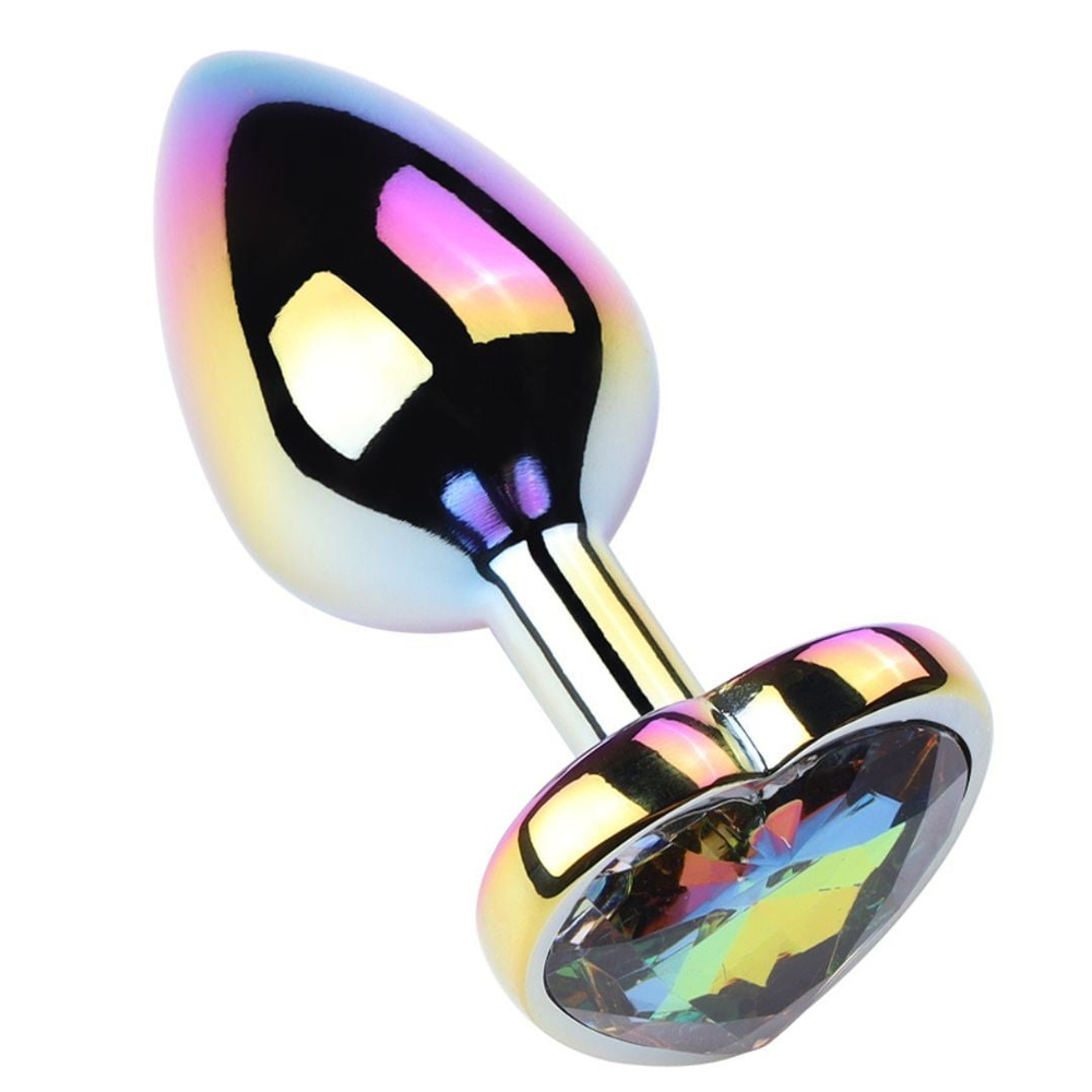 Plug Anal Colors Coração Grande Vibe Toys - Imagem 2
