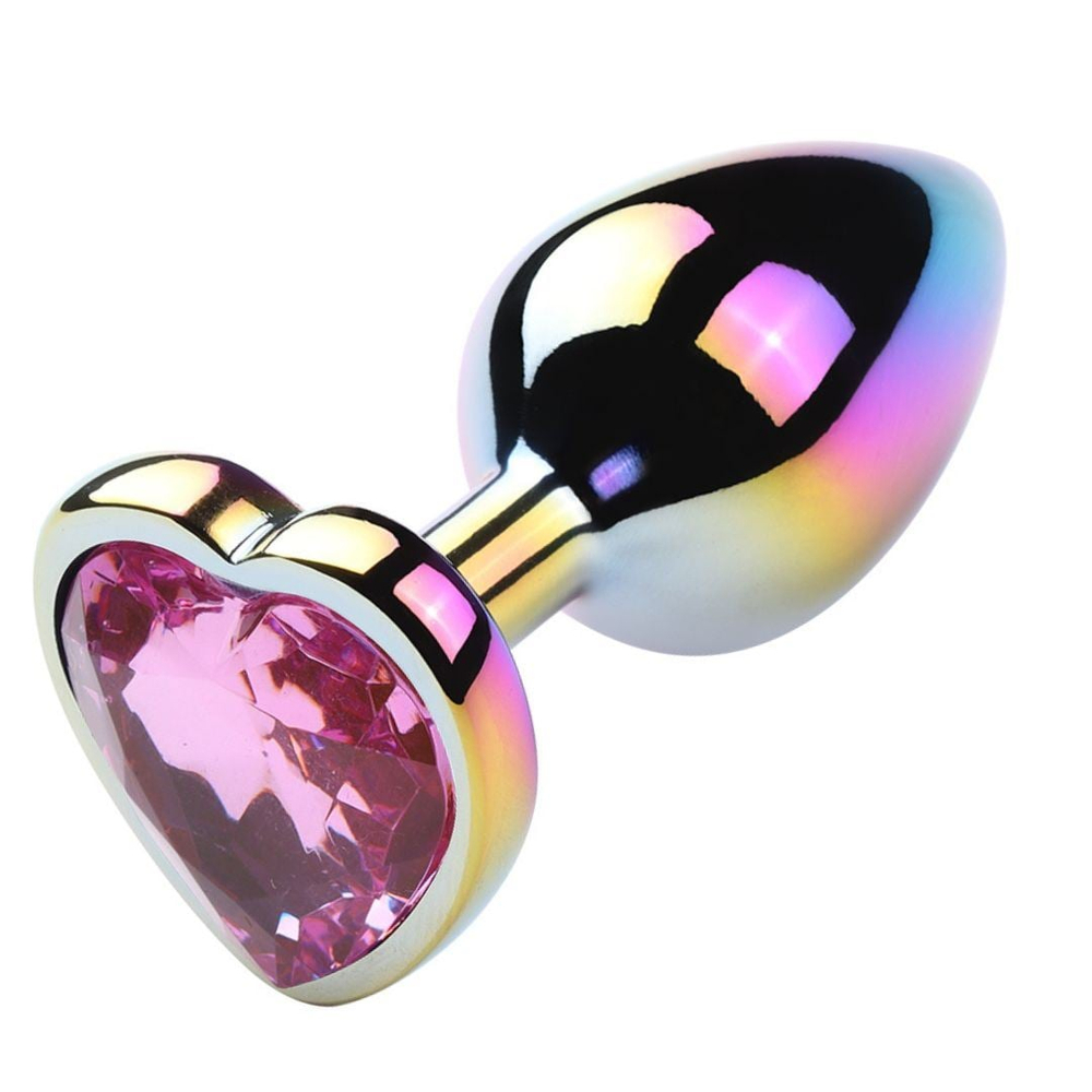 Plug Anal Colors Coração Grande Vibe Toys - Imagem 3
