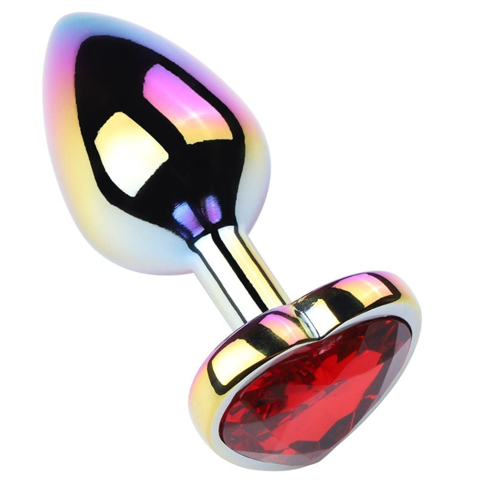 Plug Anal Colors Coração Grande Vibe Toys - Imagem 4