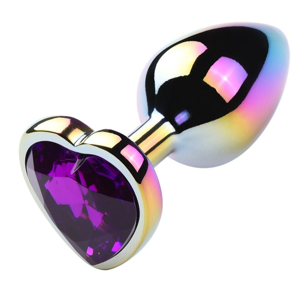 Plug Anal Colors Coração Grande Vibe Toys - Imagem 5