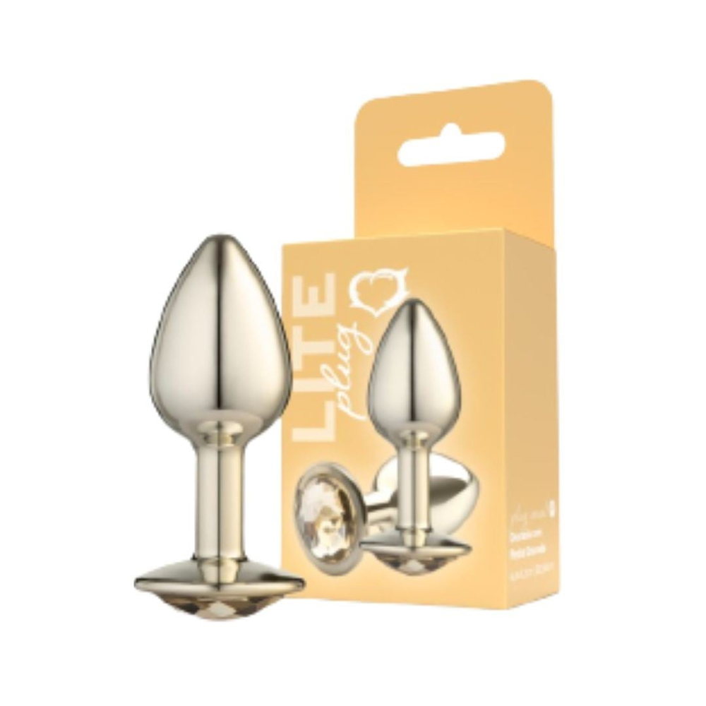 Plug Anal Com Pedra Tamanho M Linha Lite Sexy Fantasy - Imagem 2