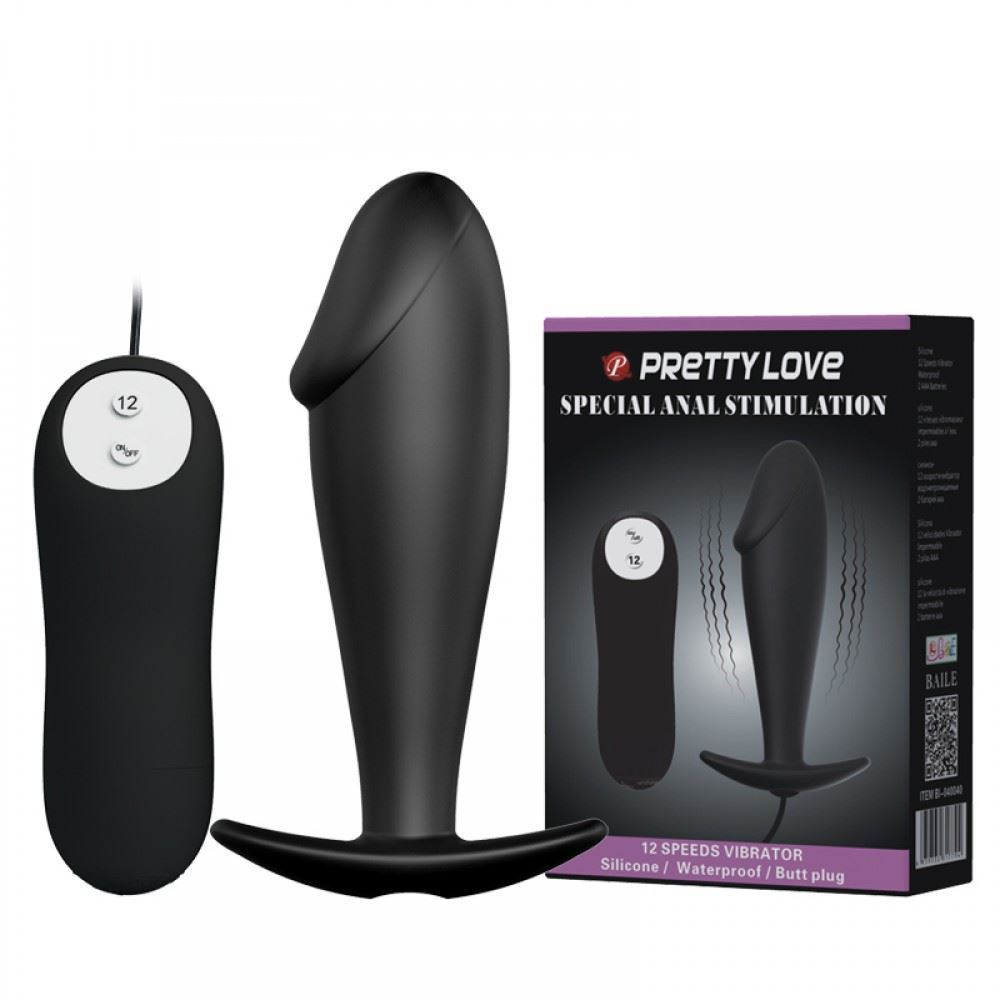 Plug Anal Com Ponta Formato De Glande Pretty Love - Imagem 4