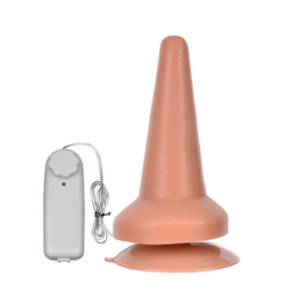 Plug Anal Com Vibro 14Cm Soft Line Ktoy - Imagem 2