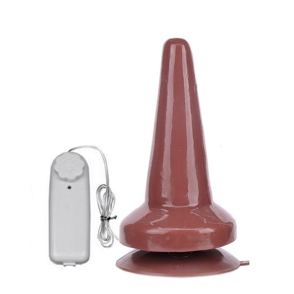 Plug Anal Com Vibro 14Cm Soft Line Ktoy - Imagem 4