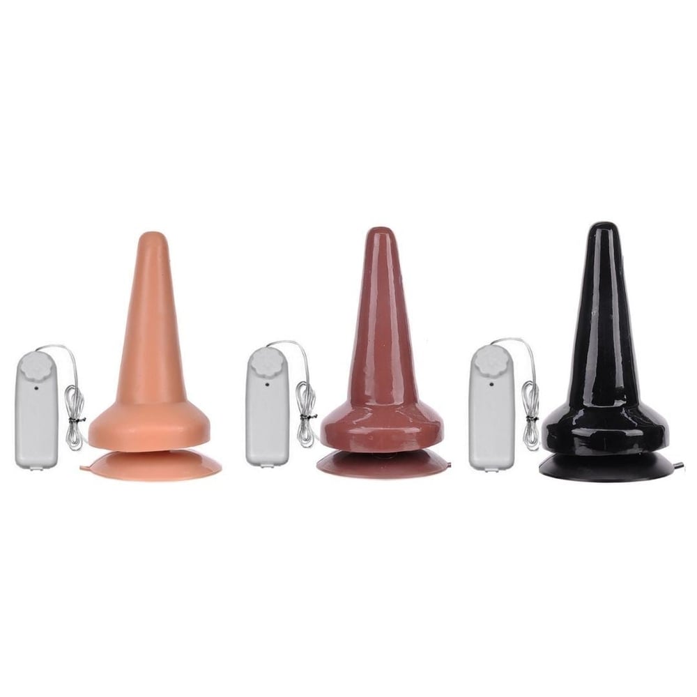 Plug Anal Com Vibro 14Cm Soft Line Ktoy