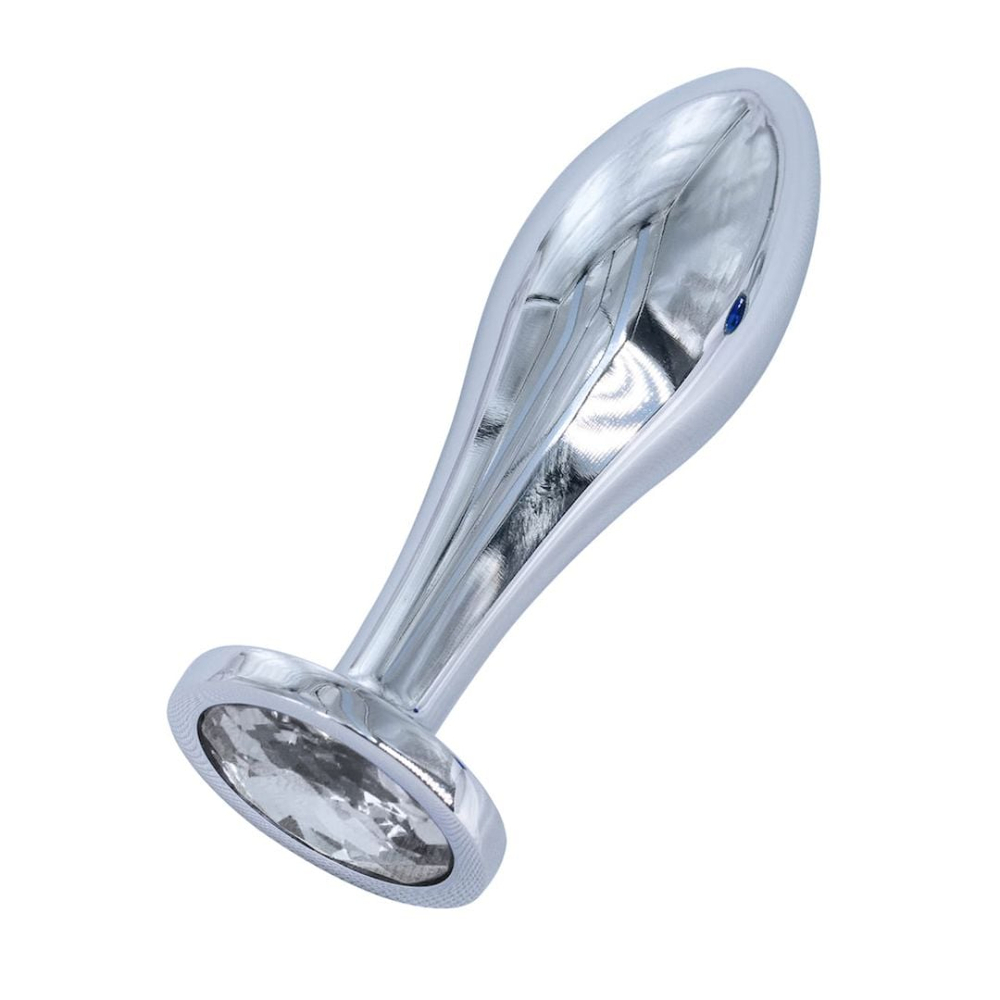 Plug Anal De Luxo Em Aço Tamanho M Com Pedra Vibe Toys - Imagem 7