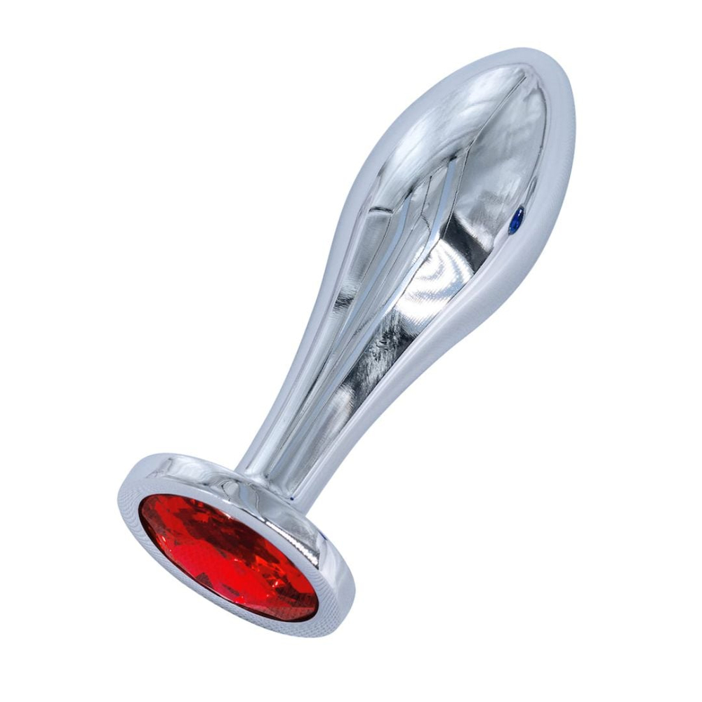 Plug Anal De Luxo Em Aço Tamanho M Com Pedra Vibe Toys - Imagem 8
