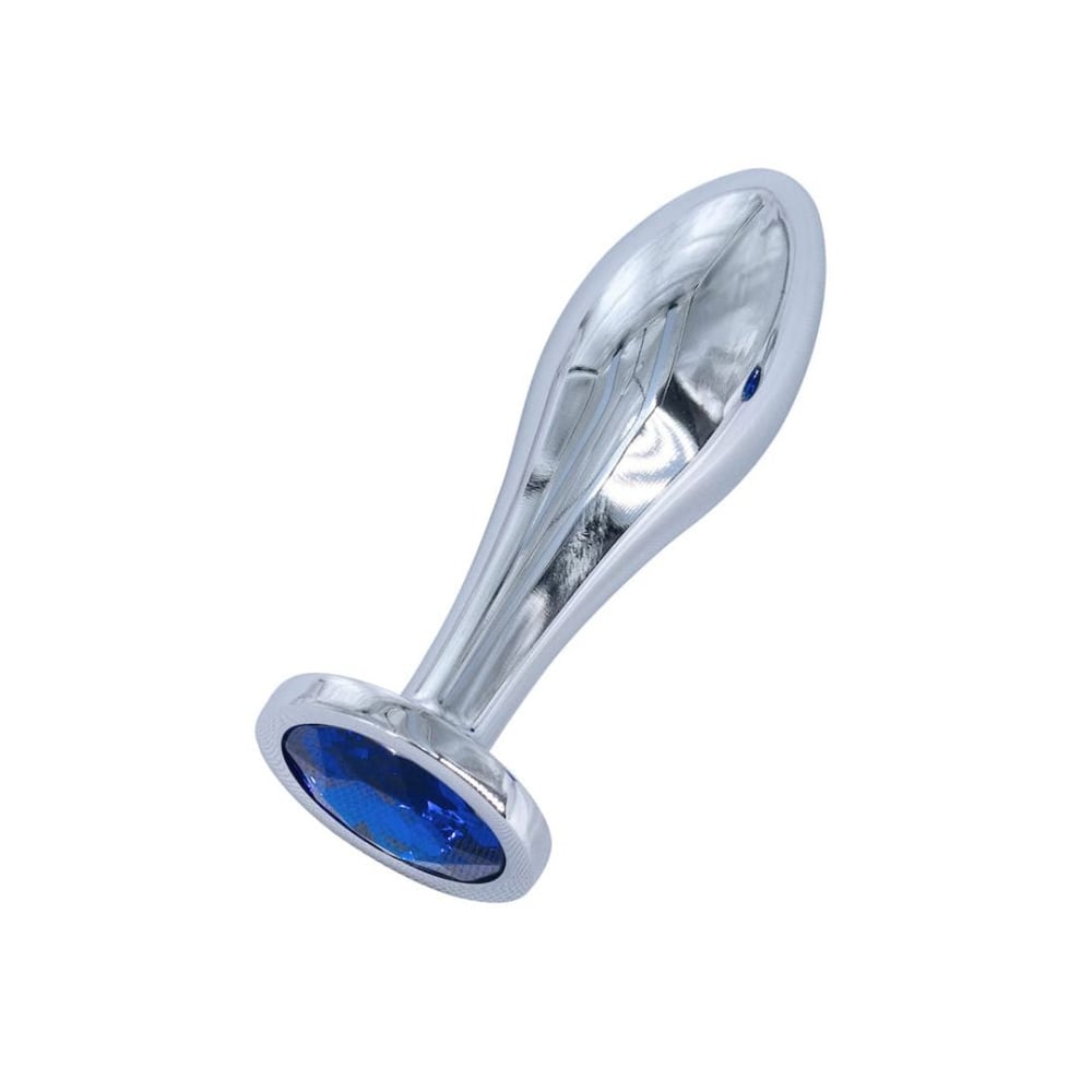 Plug Anal De Luxo Em Aço Tamanho P Com Pedra Vibe Toys - Imagem 3