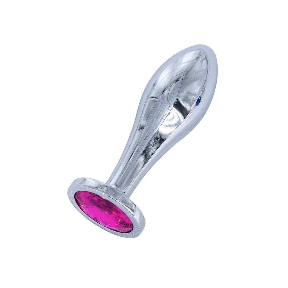 Plug Anal De Luxo Em Aço Tamanho P Com Pedra Vibe Toys - Imagem 4