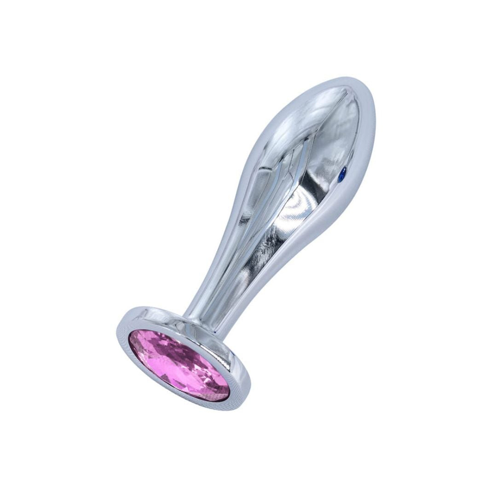 Plug Anal De Luxo Em Aço Tamanho P Com Pedra Vibe Toys - Imagem 5
