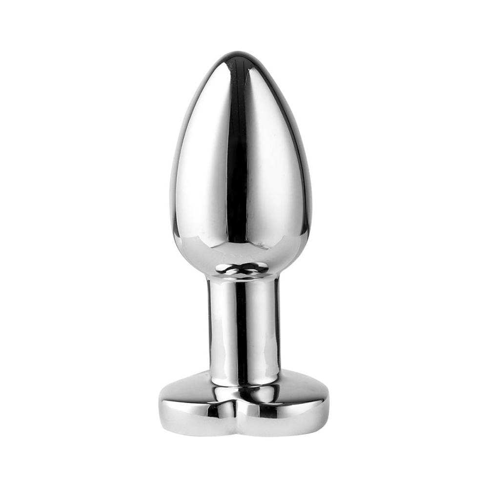 Plug Anal De Luxo Em Metal Com Led E 12 Modos De Vibração Pequeno Vibe Toys - Imagem 6