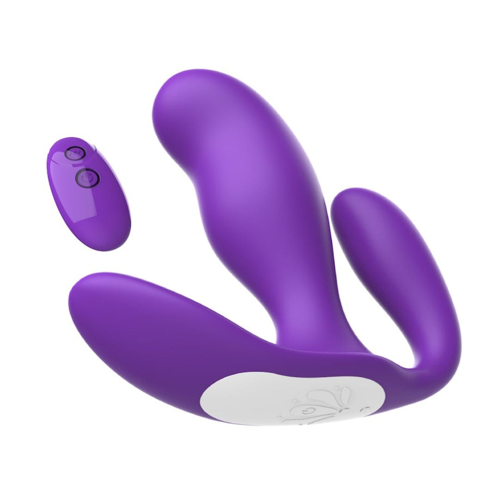 Plug Anal Duplo Tri-We Com Controle Remoto Wireless 10 Vibrações Vibe Toys - Imagem 9
