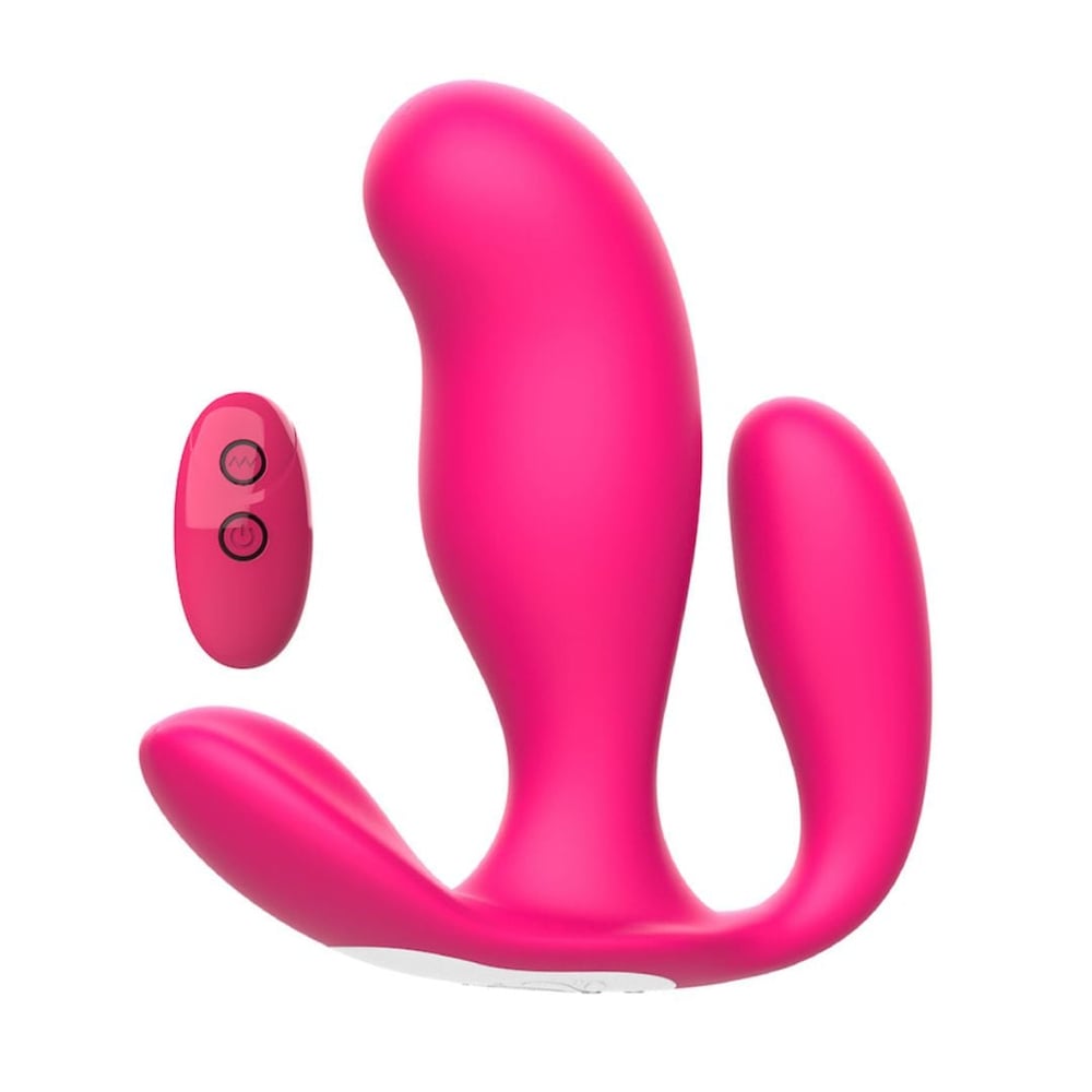 Plug Anal Duplo Tri-We Com Controle Remoto Wireless 10 Vibrações Vibe Toys - Imagem 2