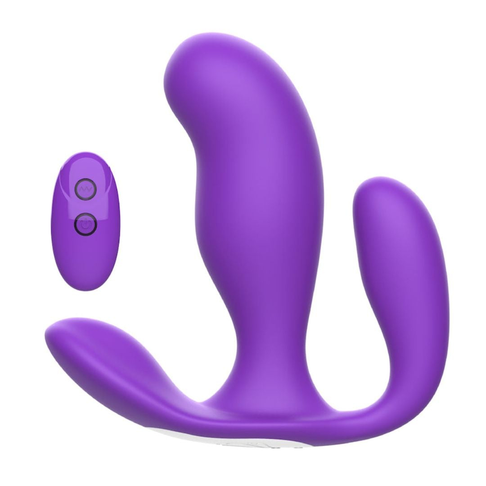 Plug Anal Duplo Tri-We Com Controle Remoto Wireless 10 Vibrações Vibe Toys - Imagem 3