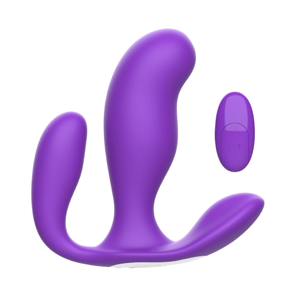 Plug Anal Duplo Tri-We Com Controle Remoto Wireless 10 Vibrações Vibe Toys - Imagem 5