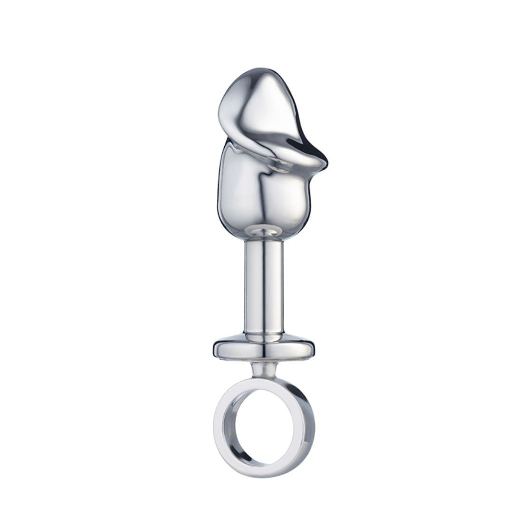 Plug Anal Formato De Pênis Com Dedal Linha Lite Sexy Fantasy - Imagem 3