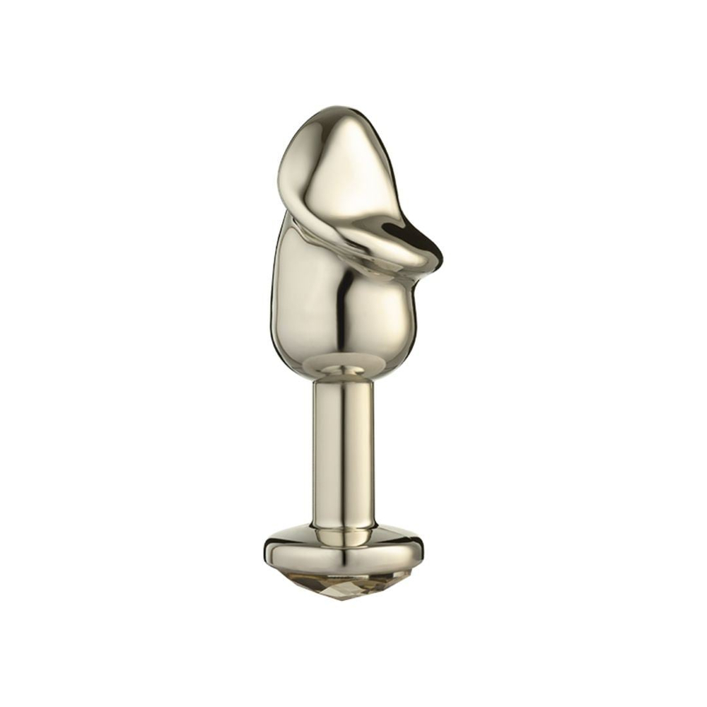 Plug Anal Formato De Pênis Com Pedra Linha Lite Sexy Fantasy - Imagem 9
