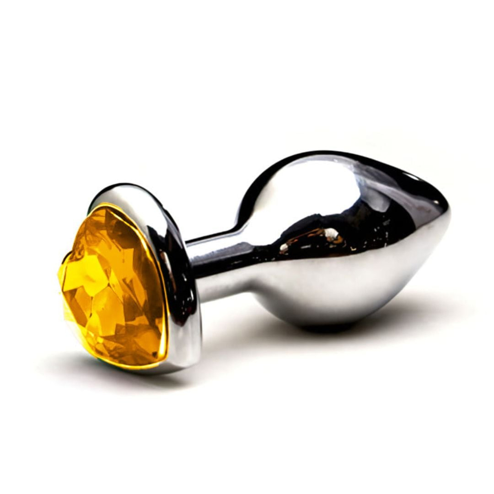 Plug Anal Metal Coração Grande Vibe Toys - Imagem 10