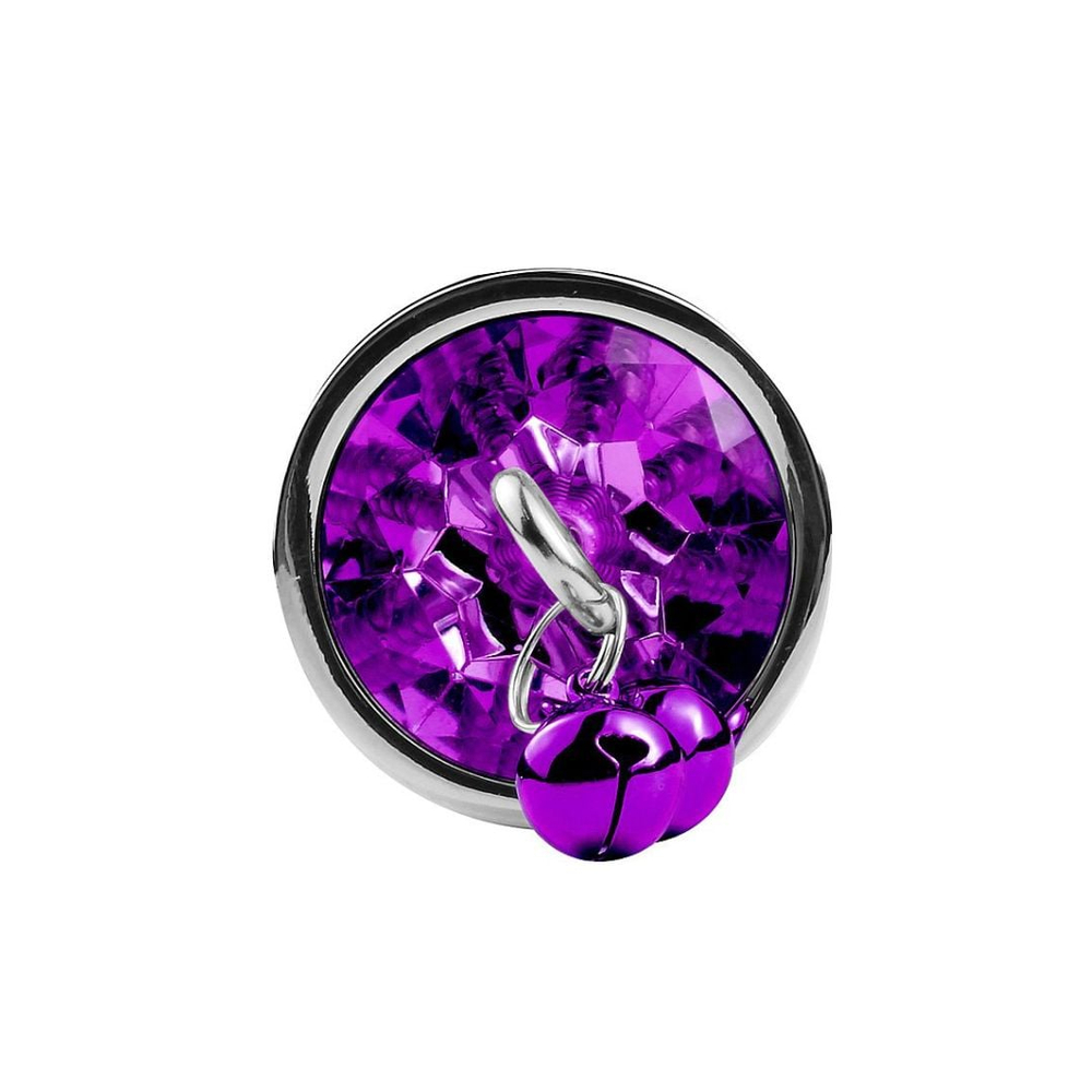 Plug Anal Metal Pequeno Com Sino E Pedra Vibe Toys - Imagem 6