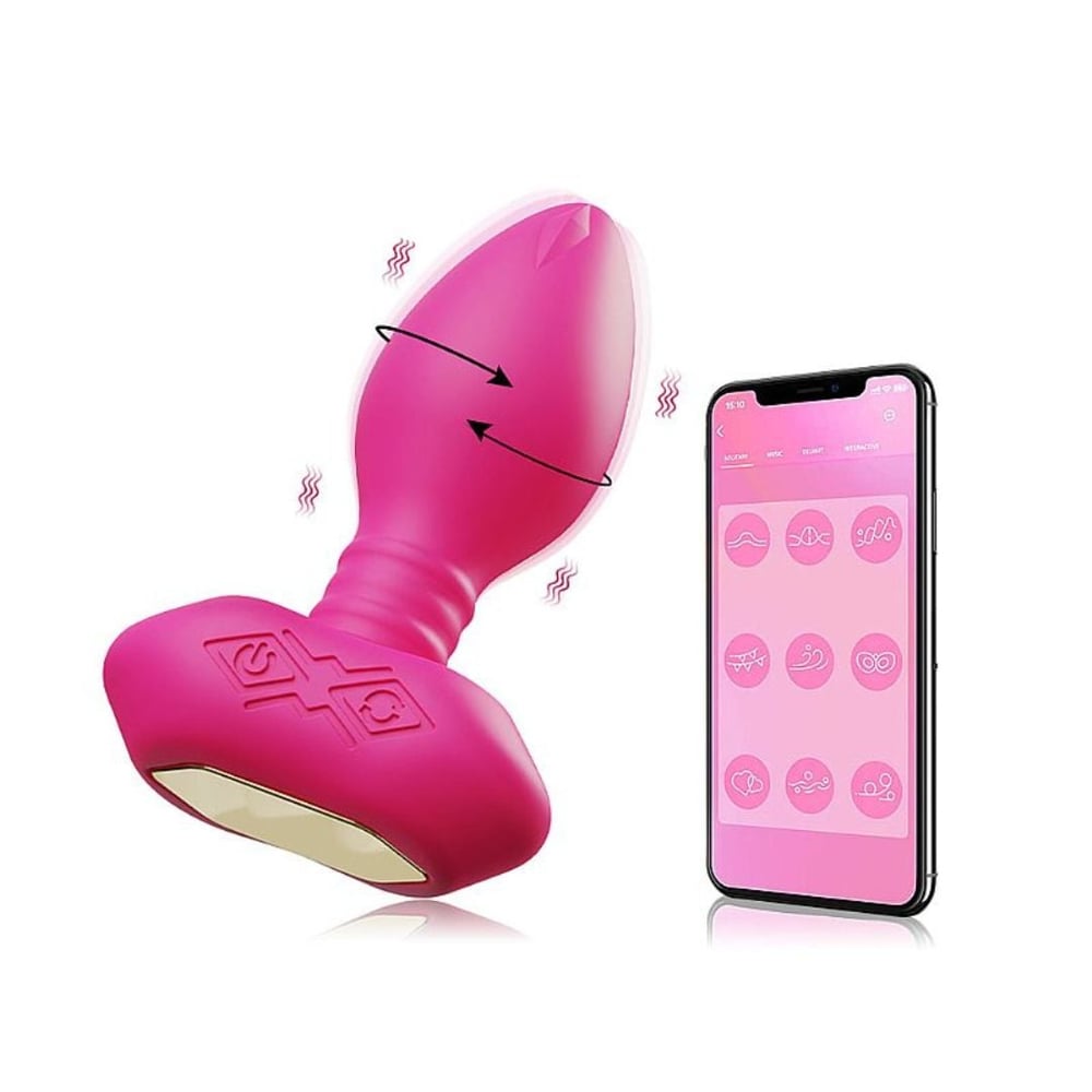 Plug Anal Rolling 9 Vibrações E 6 Modos De Rotação App Control - Imagem 2
