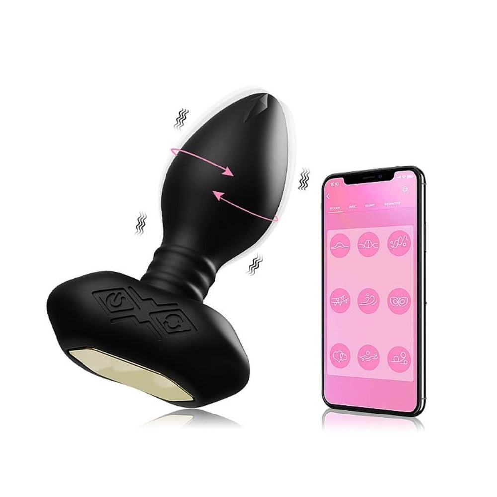 Plug Anal Rolling 9 Vibrações E 6 Modos De Rotação App Control - Imagem 3