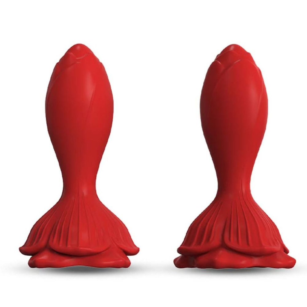 Plug Anal Rosebud 9 Modos De Vibração Com Controle Remoto Vibe Toys - Imagem 2
