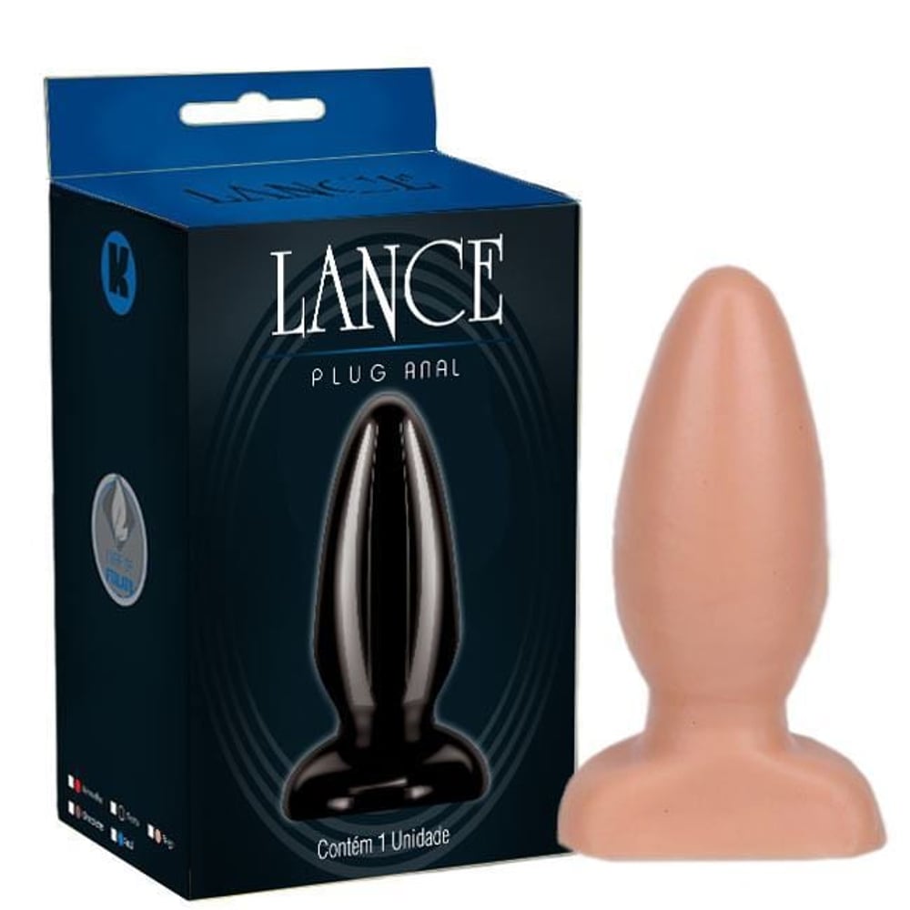 Plug Anal Formato De Pênis Com Dedal Linha Lite Sexy Fantasy - Imagem 4