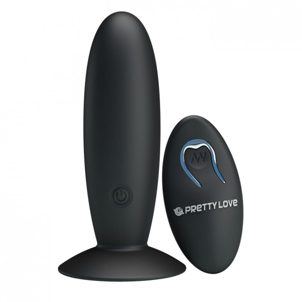 Plug Anal De Luxo Em Metal Com Led E 12 Modos De Vibração Pequeno Vibe Toys - Imagem 8
