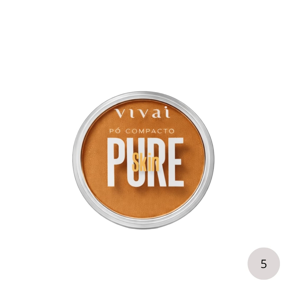 Pó Compacto Pure Skin Cores 2.0 Vivai - Imagem 3