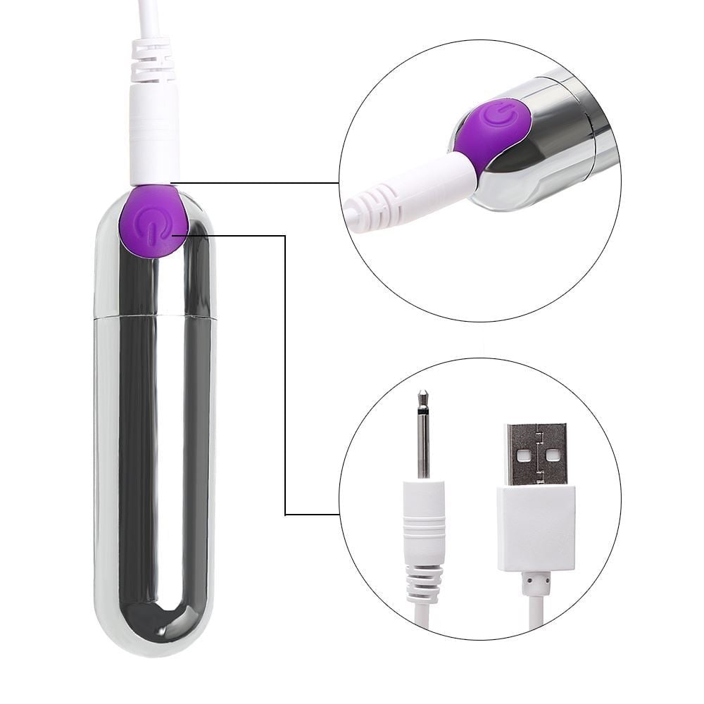 Power Bullet Recarregável Com 10 Modos De Vibração - Imagem 9