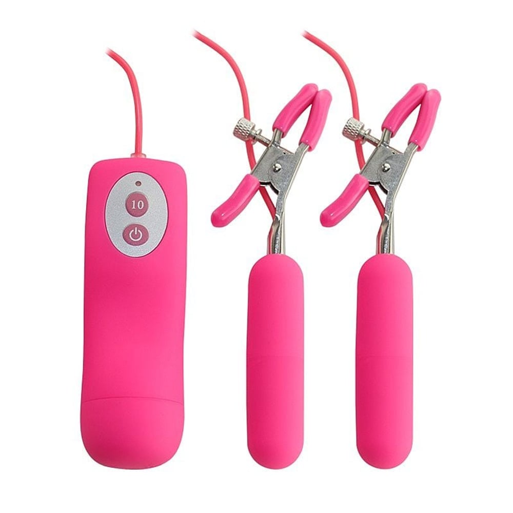 Prendedor De Mamilos Com Vibração Vibe Toys - Imagem 2