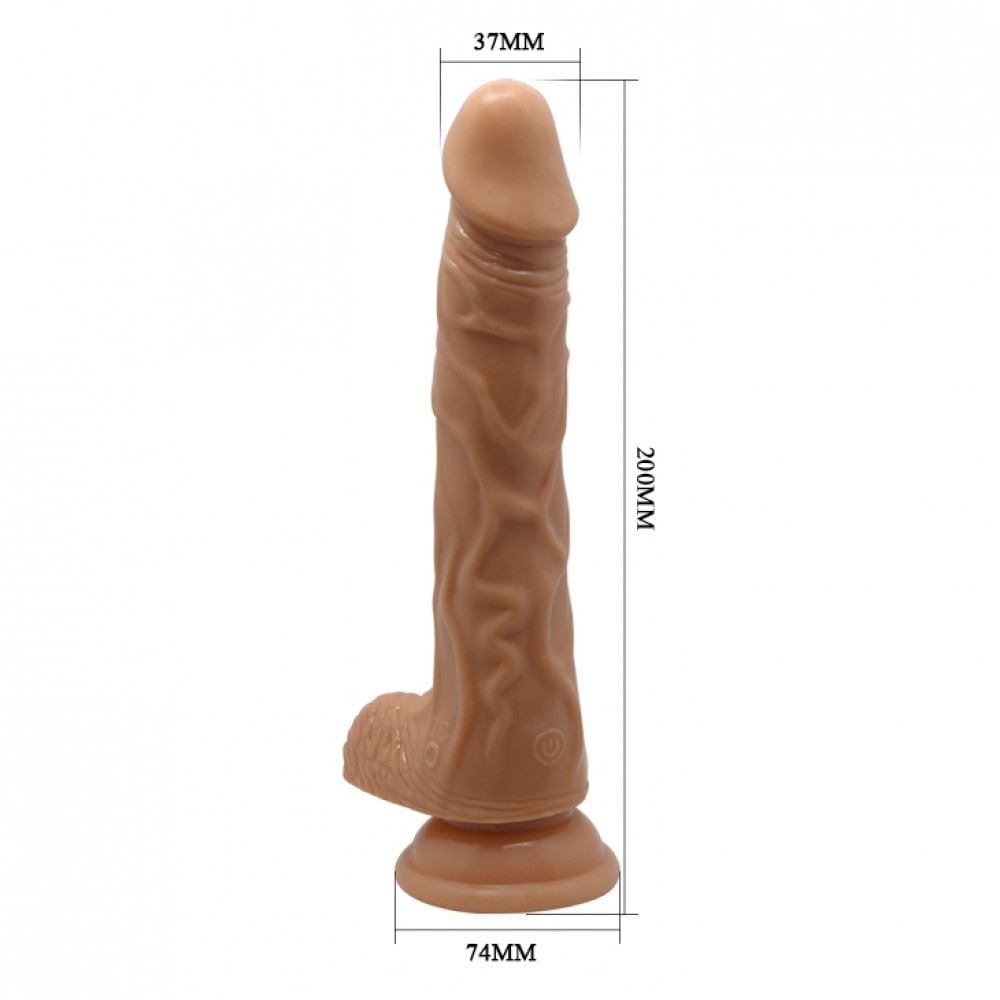 Prótese Bodach Com Vibro Vai E Vem E Rotativa Regarregável Vibe Toys - Imagem 2