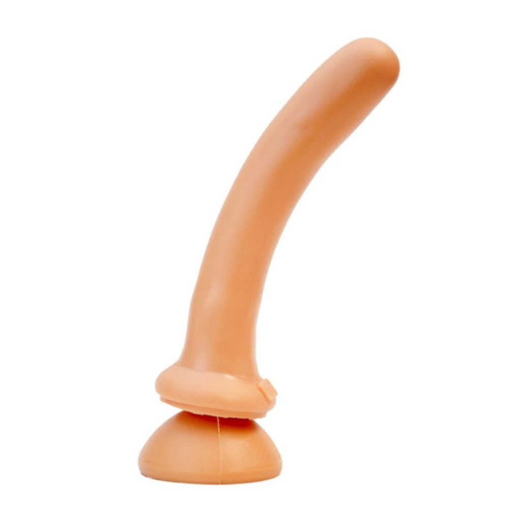 Prótese Maciça Com Ventosa 19 X 4Cm Linha Soft Line Ktoy - Imagem 2