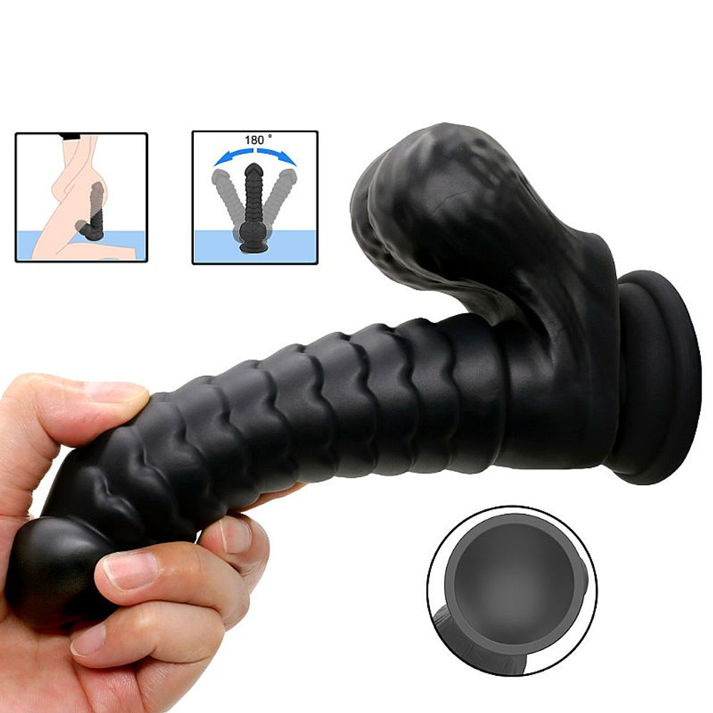 Protese Pênis Realístico Real Extreme Delon A 20,0 X 4,0 Cm Vibe Toys - Imagem 7