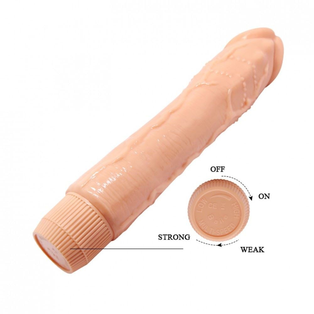 Prótese Realística Dybbuck Com Vibrador Interno 24 X 4,3Cm Vibe Toys - Imagem 6