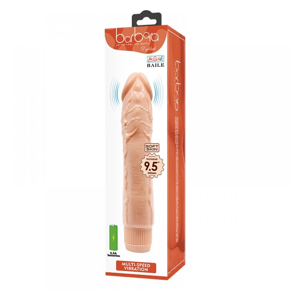 Prótese Realística Dybbuck Com Vibrador Interno 24 X 4,3Cm Vibe Toys - Imagem 8