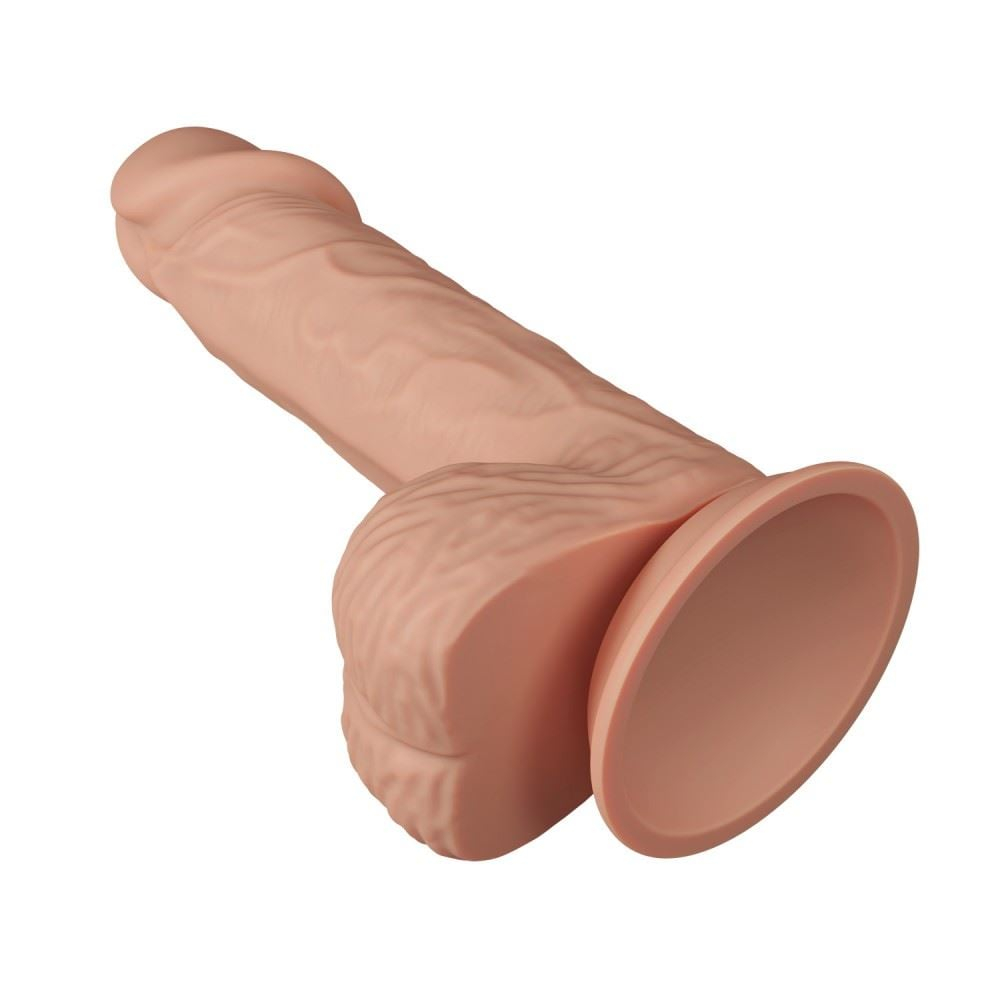 Prótese Realística Vibratória Catoblepas Com Escroto E Ventosa 20,6 X 4,1Cm - Imagem 7