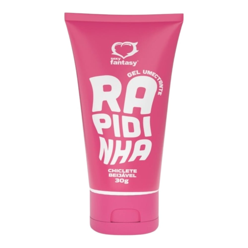 Rapidinha Gel Umectante Lubrificante Beijável 30G Sexy Fantasy