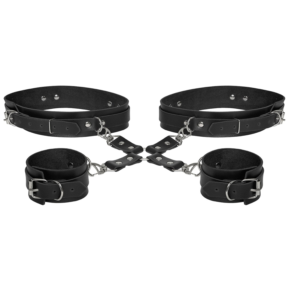 Restritor Creta-X Ajustável Para Coxas E Pulsos Dominatrix - Imagem 3