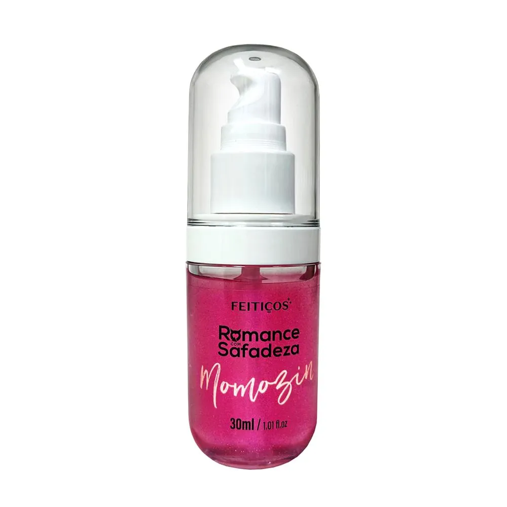Romance Com Safadeza Momozin By Calianer Calda Estimulante Com Brilho 30Ml Feitiços - Imagem 2