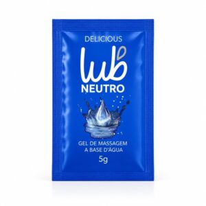 Sachê Lub Neutro Gel Beijável De Massagem 5G Delicious