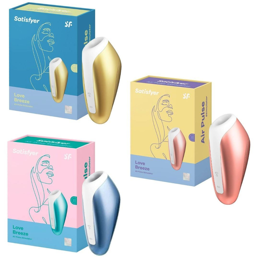 Satisfyer Love Breeze Estimulador De Clitóris 11 Modos De Ondas De Pressão - Imagem 2