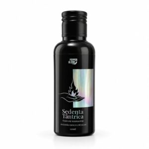 Sedenta Tântrica Oléo De Massagem Algodão Doce E Pétalas 120Ml Pepper Blend
