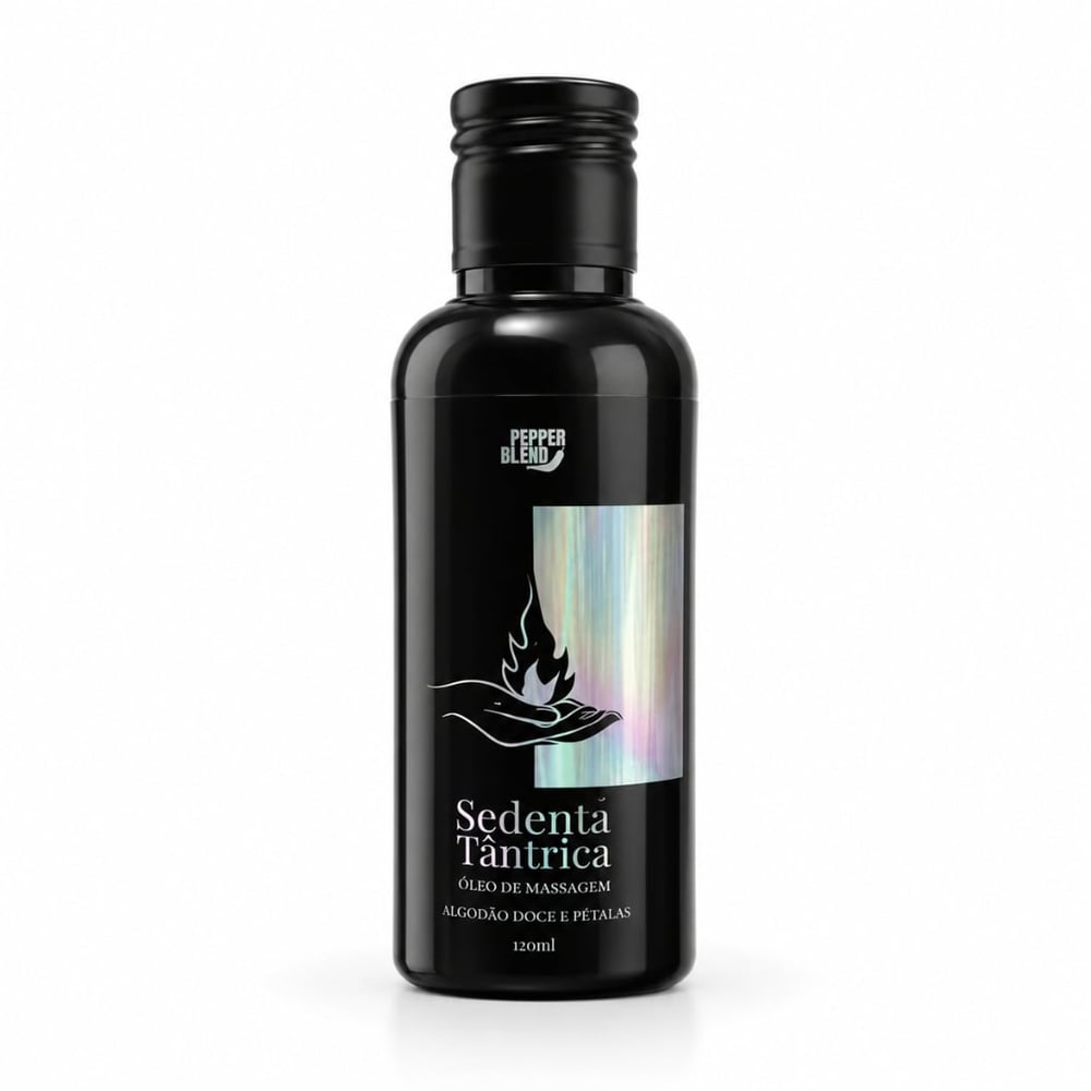 Sedenta Tântrica Oléo De Massagem Mel E Flores 120Ml Pepper Blend - Imagem 5