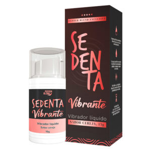 Sedenta Vibrante Gel Vibrador Líquido Beijável 15G Pepper Blend