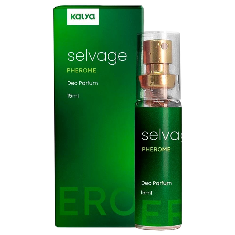 Selvage Pherome Deo Perfum Masculino Com Feromônio15Ml Kalya
