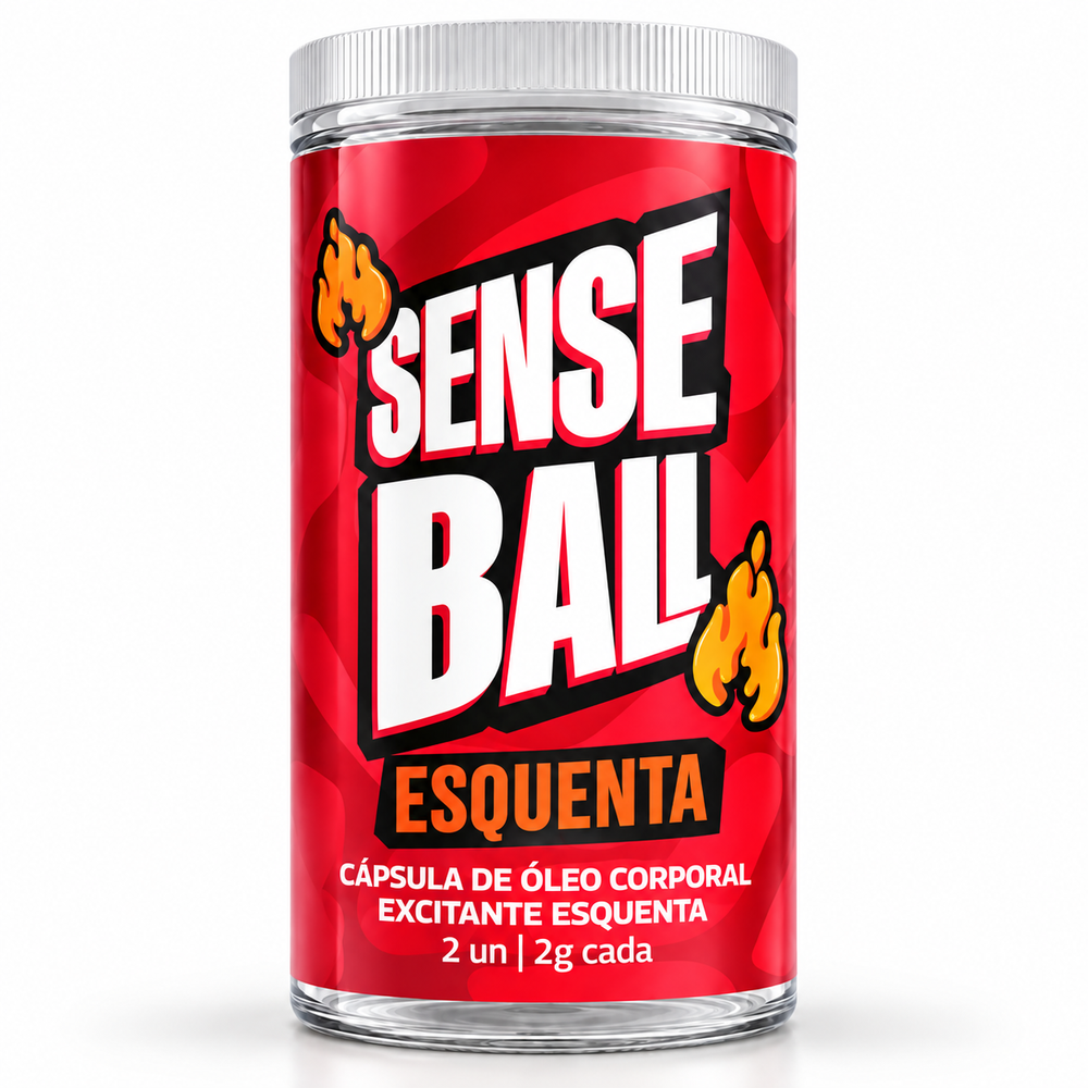 Sense Ball Esquenta Óleo Corporal 2Un Sexy Fantasy