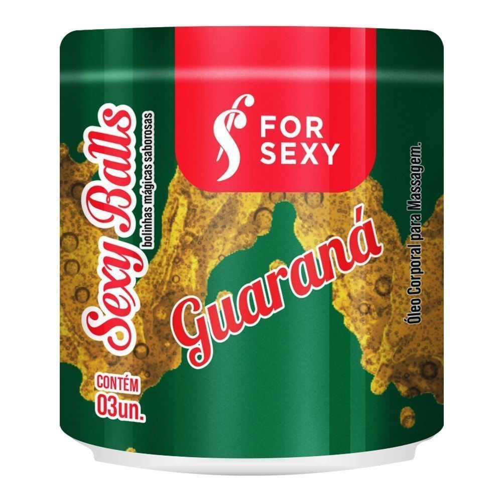 Sexy Balls Beijável Óleo Corporal Em Bolinha 3Uni Forsexy - Imagem 6