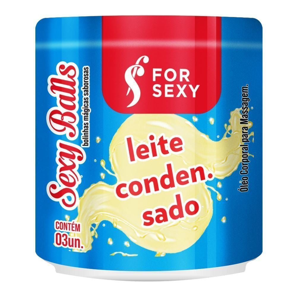 Sexy Balls Beijável Óleo Corporal Em Bolinha 3Uni Forsexy - Imagem 7