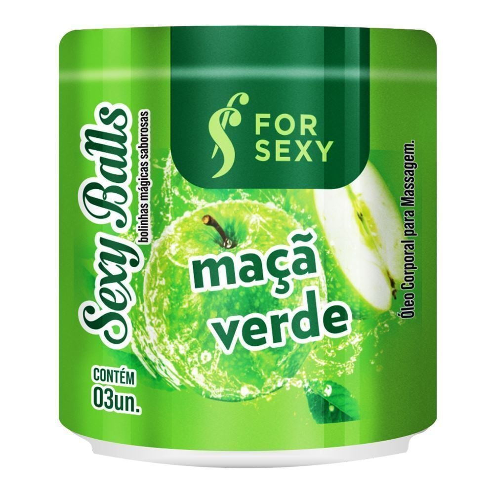 Sexy Balls Beijável Óleo Corporal Em Bolinha 3Uni Forsexy - Imagem 8